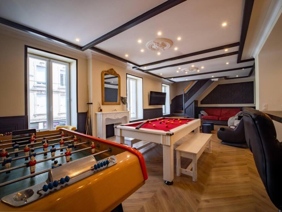 Mega Jeanne D'Arc Billard Baby Foot Logements Insolites Nancy Extérieur photo